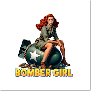 BOMBERGIRL Posters and Art